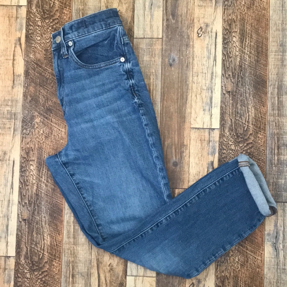Madewell Highrise Slim Boy Jean